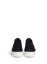 Front View - Click To Enlarge - OPENING CEREMONY - Twill flatform skate slip-ons