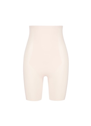 Main View - Click To Enlarge - SPANX BY SARA BLAKELY - 'Thinstincts' high waist mid thigh shorts