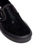 Detail View - Click To Enlarge - VANS - 'Classic Patent Galaxy' glittle leather kids slip-ons