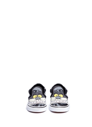 Figure View - Click To Enlarge - VANS - x Disney 'Classic' Chesire Cat print canvas toddler slip-ons