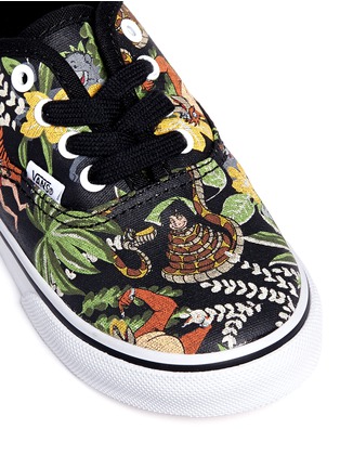 Detail View - Click To Enlarge - VANS - x Disney 'Authentic' The Jungle Book print canvas toddler sneakers