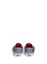 Back View - Click To Enlarge - VANS - 'Classic' heart and star print canvas kids slip-ons