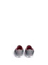 Back View - Click To Enlarge - VANS - 'Classic' heart and star print canvas toddler slip-ons