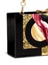 Detail View - Click To Enlarge - RAFÉ - 'Alicia - Words Matter' slogan Lucite clutch