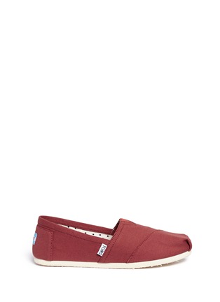 Main View - Click To Enlarge - 90294 - Classic canvas slip-ons