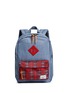 Main View - Click To Enlarge - HERSCHEL SUPPLY CO. - 'Heritage' tartan print kids backpack