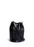 Main View - Click To Enlarge - ALEXANDER WANG - 'Alpha' woven leather bucket bag