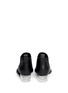Back View - Click To Enlarge - ALEXANDER WANG - 'Kori' Plexiglas heel leather ankle boots