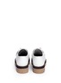 Back View - Click To Enlarge - ALEXANDER WANG - 'Dillion' twist lock leather platform shoes