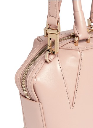 Detail View - Click To Enlarge - ALEXANDER WANG - 'Emile' mini Prisma hardware corner leather bag