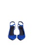 Figure View - Click To Enlarge - ALEXANDER WANG - 'Stefania' suede ankle strap pumps