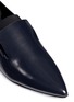 Detail View - Click To Enlarge - ALEXANDER WANG - 'Jamie' elastic band leather slip-ons