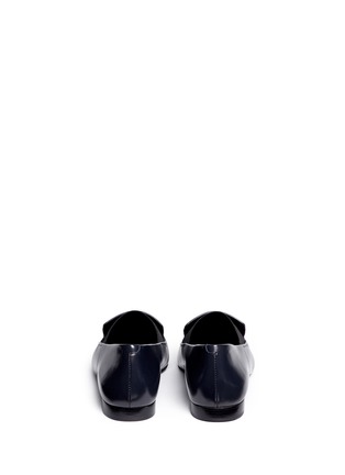 Back View - Click To Enlarge - ALEXANDER WANG - 'Jamie' elastic band leather slip-ons