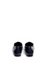 Back View - Click To Enlarge - ALEXANDER WANG - 'Jamie' elastic band leather slip-ons