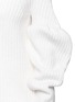 Detail View - Click To Enlarge - VICTORIA BECKHAM - 'Jum' turtleneck volume sleeve rib knit sweater