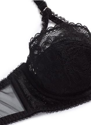 Detail View - Click To Enlarge - L'AGENT - 'Estella' non-padded demi harness bra