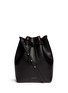 Main View - Click To Enlarge - MANSUR GAVRIEL - Contrast lining leather bucket bag