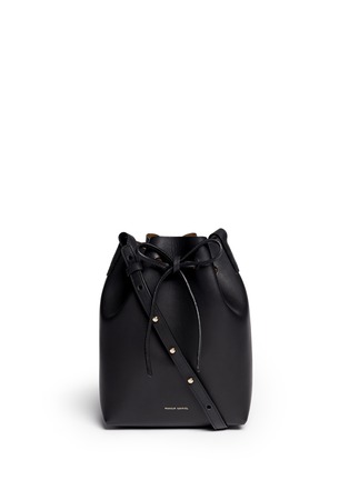 Main View - Click To Enlarge - MANSUR GAVRIEL - Mini contrast lining leather bucket bag