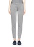 Main View - Click To Enlarge - THEORY - 'Testra 2 BK' zigzag knit cropped pants