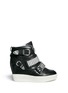 Main View - Click To Enlarge - ASH - 'Amazing' leather concealed wedge sneakers