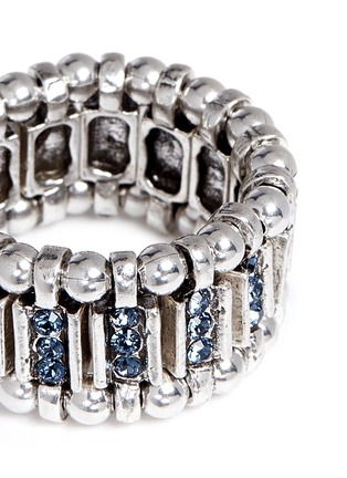 Detail View - Click To Enlarge - PHILIPPE AUDIBERT - 'Ava' mini crystal bead ring