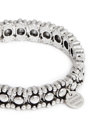 Detail View - Click To Enlarge - PHILIPPE AUDIBERT - 'New Amelia' small round bead elastic bracelet