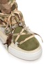 Detail View - Click To Enlarge - INUIKII - 'Saomik' camouflage print suede sneaker boots