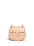 Main View - Click To Enlarge - CHLOÉ - 'Drew' small chain border leather shoulder bag