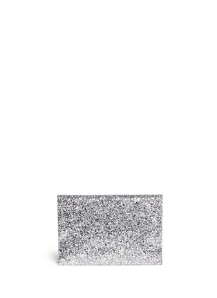 Figure View - Click To Enlarge - ANYA HINDMARCH - 'Sunny Valorie' glitter clutch