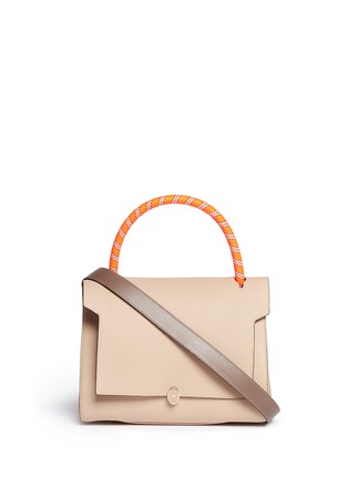 Main View - Click To Enlarge - ANYA HINDMARCH - 'Bathurst' small rope handle leather satchel