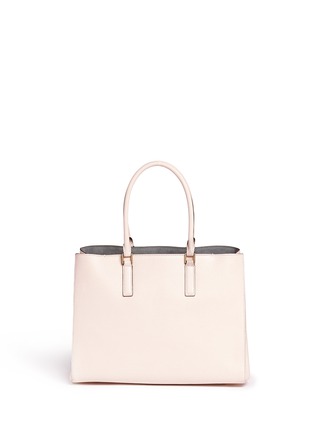 Back View - Click To Enlarge - ANYA HINDMARCH - 'Ebury Large Featherweight Phwoar!!' leather tote