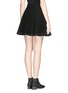 Back View - Click To Enlarge - MSGM - Lace skater skirt