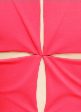 Detail View - Click To Enlarge - ALEXANDER WANG - Back slit sheath dress