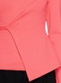 Detail View - Click To Enlarge - ALEXANDER WANG - Asymmetric wrap peplum sweater