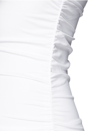 Detail View - Click To Enlarge -  - Antibes skirt hem one-piece swimsuit