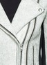 Detail View - Click To Enlarge - IRO - 'Ilaria' Cracked leather jacket