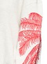 Detail View - Click To Enlarge - STELLA MCCARTNEY - Palm tree embroidered French terry sweatshirt