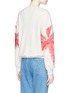 Back View - Click To Enlarge - STELLA MCCARTNEY - Palm tree embroidered French terry sweatshirt