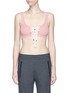 Main View - Click To Enlarge - FENTY PUMA BY RIHANNA - Lace-up knit bra top