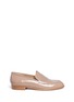 Main View - Click To Enlarge - GABRIELA HEARST - 'Carl' perforated band leather loafers