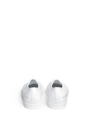 Back View - Click To Enlarge - COMMON PROJECTS - TOURNAMENT' LEATHER SNEAKERS