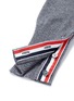 Detail View - Click To Enlarge - THOM BROWNE  - STRIPE SLEEVE CASHMERE CARDIGAN
