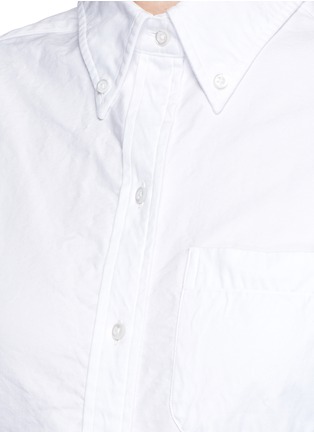 Detail View - Click To Enlarge - THOM BROWNE  - Cotton Oxford shirt dress