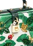 Detail View - Click To Enlarge - - - 'Dolce Box' snakeskin trim embellished leather bag