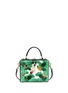 Main View - Click To Enlarge - - - 'Dolce Box' snakeskin trim embellished leather bag