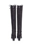 Back View - Click To Enlarge - STUART WEITZMAN - 'Keenland' stretch suede knee high boots