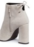 Detail View - Click To Enlarge - STUART WEITZMAN - 'Grandiose' suede ankle boots