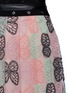 Detail View - Click To Enlarge - GIAMBA - Butterfly embroidered eyelet trim tulle skirt