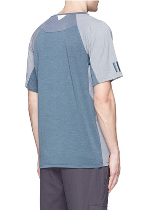 Back View - Click To Enlarge - ADIDAS BY WHITE MOUNTAINEERING - Patchwork T-shirt