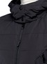 Detail View - Click To Enlarge - MONCLER - 'Agathe' hooded quilted down jacket